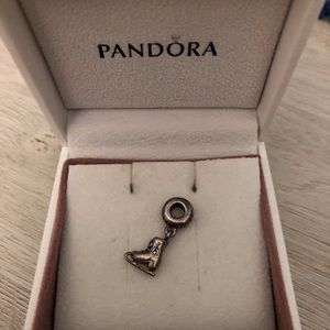 Figure Skate Pandora Charm